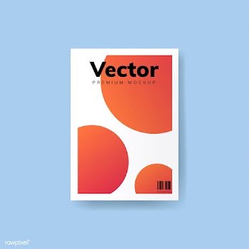Brochure design template mockup vector | Free stock vector - 496444