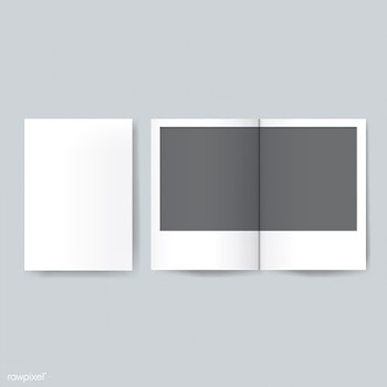 Brochure design template mockup vector | Free stock vector - 496453