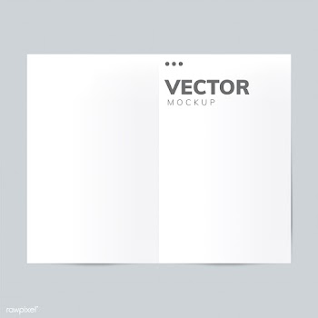Brochure design template mockup vector | Free stock vector - 496492