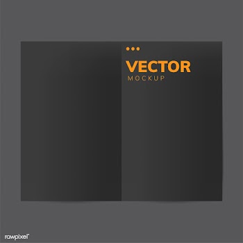 Brochure design template mockup vector | Free stock vector - 496547