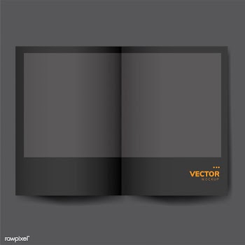 Brochure design template mockup vector | Free stock vector - 496556