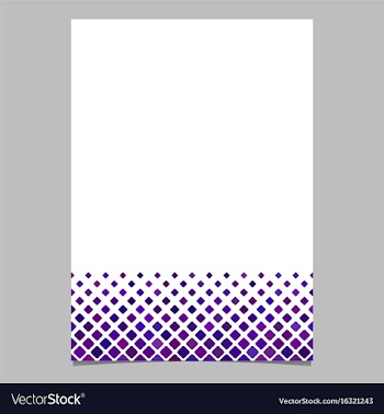 Brochure template from purple diagonal square vector image