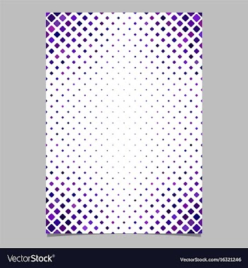 Brochure template from purple diagonal square vector image