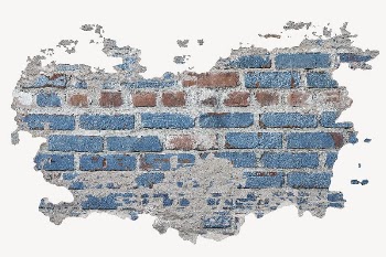 Broken brick wall graphic | Free Photo - rawpixel