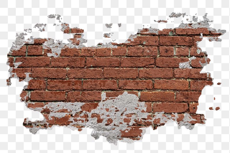Broken brick wall png sticker | Free PNG - rawpixel