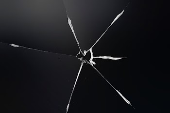 Broken glass background vector on black  | Free stock illustration | High Resolution graphic