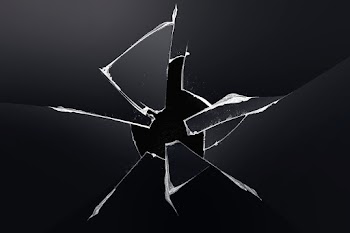Broken glass background vector on black  | Free stock illustration | High Resolution graphic