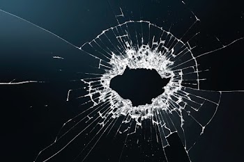 Broken glass background vector on black  | Free stock illustration | High Resolution graphic