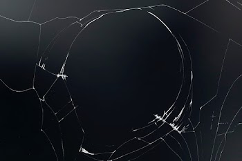 Broken glass background vector on black  | Free stock illustration | High Resolution graphic