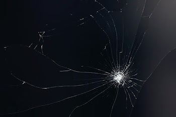 Broken glass background vector on black  | Free stock illustration | High Resolution graphic