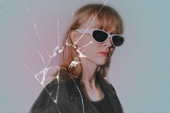 Broken glass effect psd background mockup… | Free stock illustration | High Resolution graphic