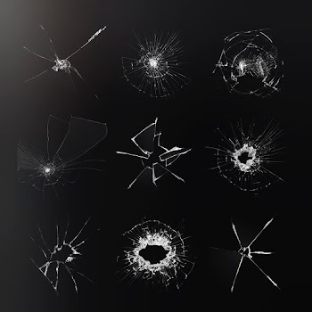 Broken glass effect vector on black… | Free stock illustration | High Resolution graphic