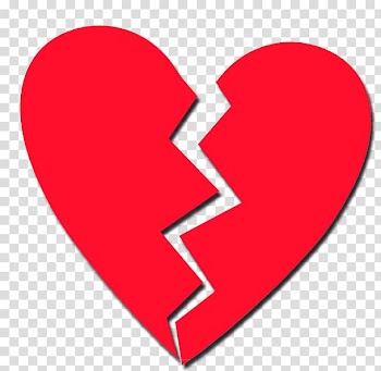 Broken heart , Broken heart Symbol , broken heart transparent background PNG clipart