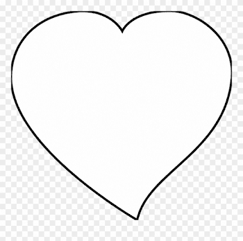 Broken Heart Clipart Border - Solid White Heart Transparent - Png ...