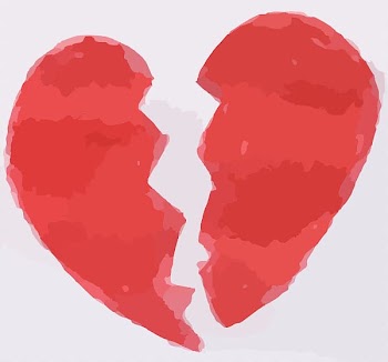 Broken heart , Heart Broke transparent background PNG clipart
