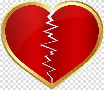 Broken heart, heart transparent background PNG clipart