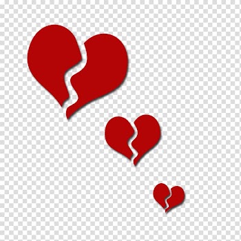 Broken heart , Heartbreak transparent background PNG clipart