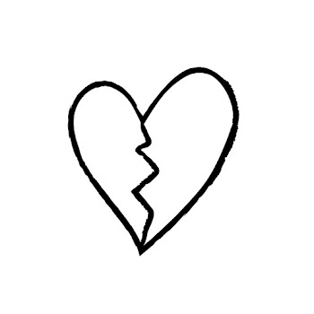 Broken heart icon vector, simple hand drawn… | Free stock illustration | High Resolution graphic