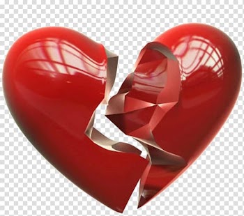 Broken heart illustration, Broken heart Love Intimate relationship, break up transparent background PNG clipart