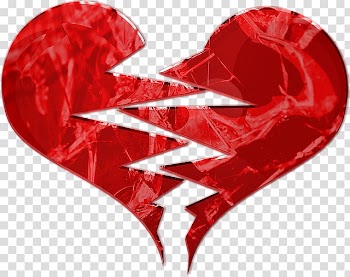 Broken heart Love Divorce, broken heart transparent background PNG clipart