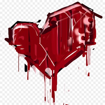 Broken heart Pinkie Pie Image Blood - heart 