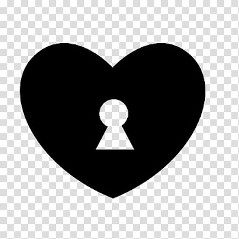 Broken heart Symbol Love , padlock transparent background PNG clipart