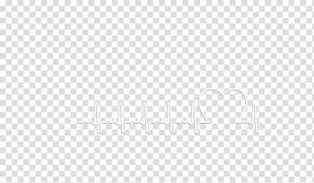 Broken heart, white heart beating diagram transparent background PNG clipart