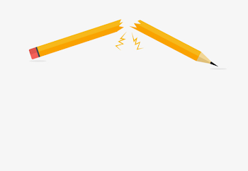 Broken Pencil, Flat, Creative, Pencil PNG and PSD File for Free Download