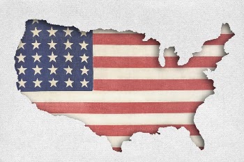 Broken wall mockup, USA shape | Free PSD Mockup - rawpixel