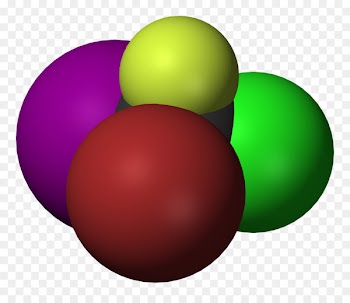 Bromochlorofluoroiodomethane Halogen Haloalkane Chirality -  