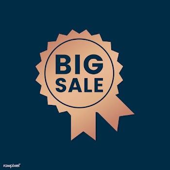 Bronze discount sticker | Free stock vector - 547337