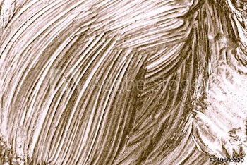 Bronze paint brush stroke