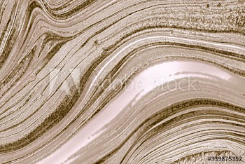 Bronze paint flow