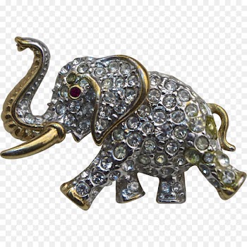 Brooch Imitation Gemstones & Rhinestones Jewellery Swarovski AG Gold - Jewellery 