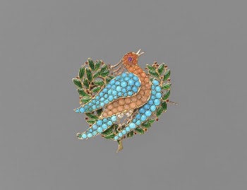 Brooch in the form of a dove | Free Photo - rawpixel