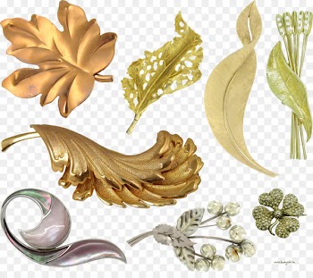 Brooch Leaf Украшение - Leaf 