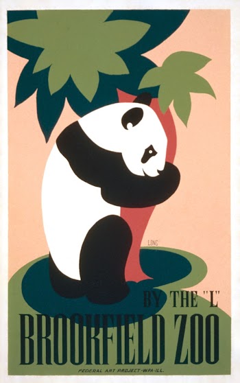 Brookfield Zoo--By the "L" (1936) | Free Photo Illustration - rawpixel