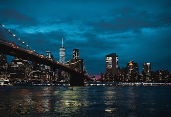 Brooklyn Bridge during Nighttime