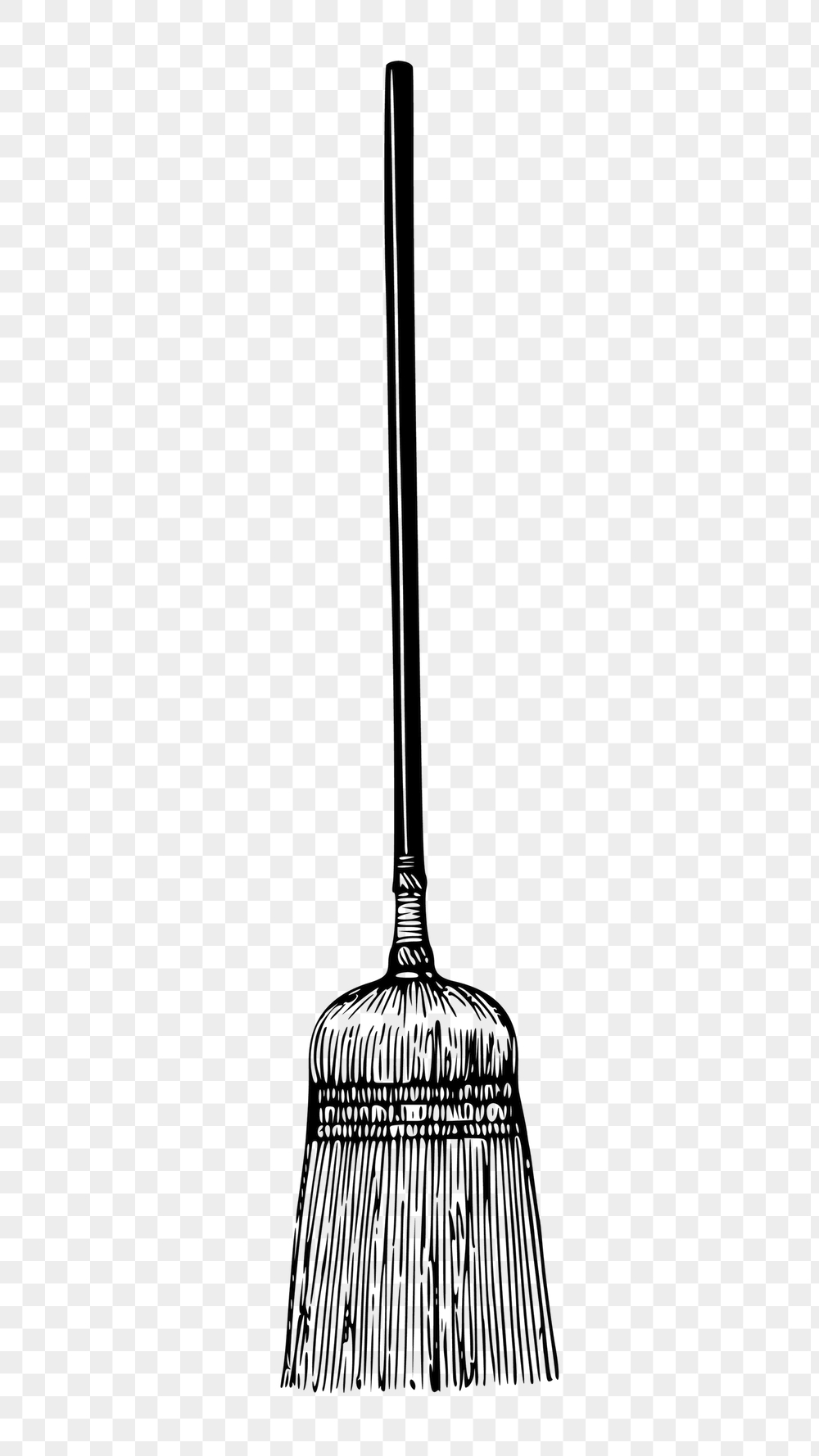 Broom png sticker, cleaning tool | Free PNG - rawpixel