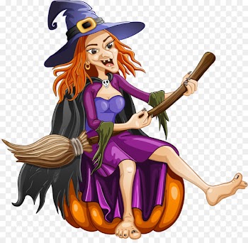 Broom witch Portable Network Graphics Desktop Wallpaper Clip art - witch 