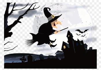 Broom Witchcraft Clip art - Vector witch 