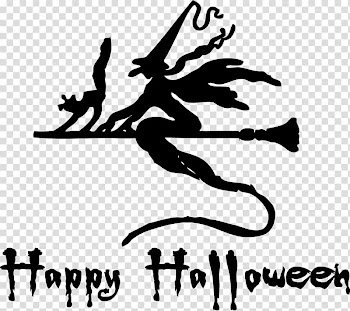 Broom Witchcraft , Halloween transparent background PNG clipart