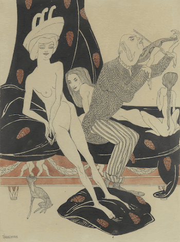 Brothel (1907) painting in high | Free Photo - rawpixel