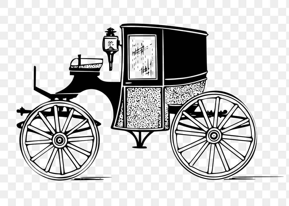 Brougham carriage png sticker, transportation | Free PNG - rawpixel