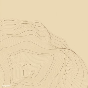 Brown abstract contour lines illustration | Free stock vector - 554183