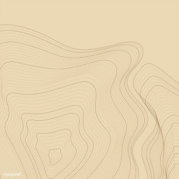 Brown abstract contour lines illustration | Free stock vector - 554209