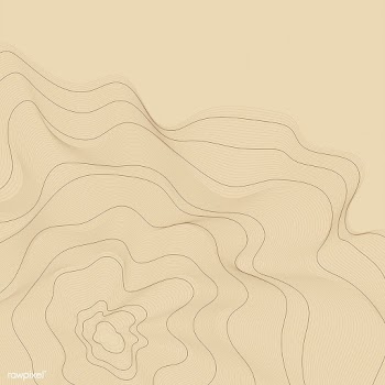 Brown abstract contour lines illustration | Free stock vector - 554255