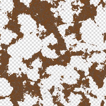 Brown abstract painting, Light Texture mapping Rust Transparency and translucency Alpha mapping, scratches transparent background PNG clipart
