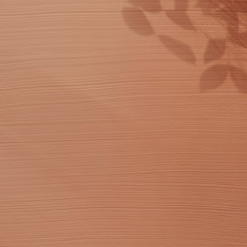 Brown acrylic texture background vector with leaf shadow