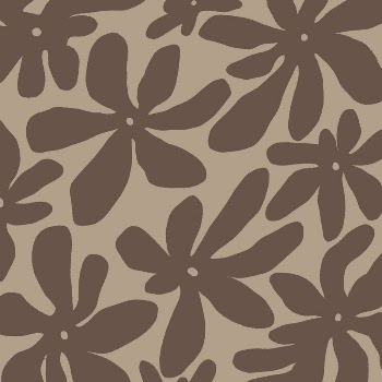 Brown aesthetic flower pattern background | Free Photo - rawpixel